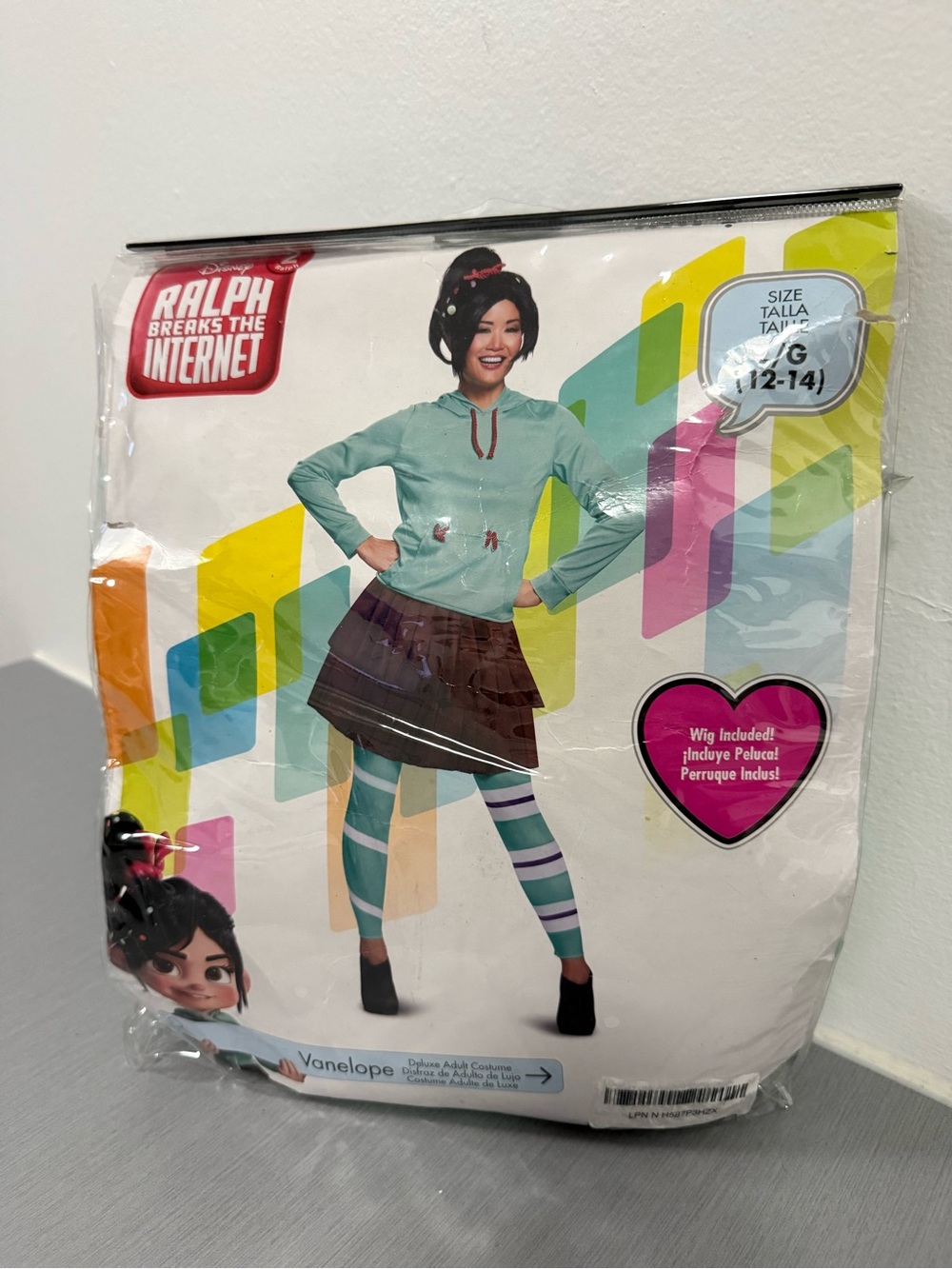 Disney Ralph Breaks the Internet Vanellope Costume Adult Large 12-14